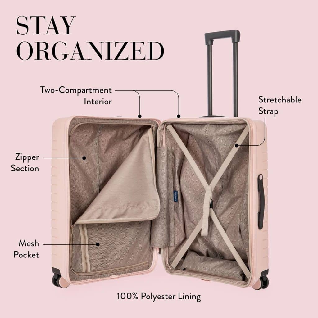 Bric's BY Ulisse Review: A Stylish and Functional Hardside Luggage 13 Bric's BY Ulisse organization