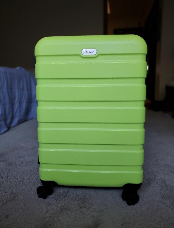 anyzip luggage in bedroom