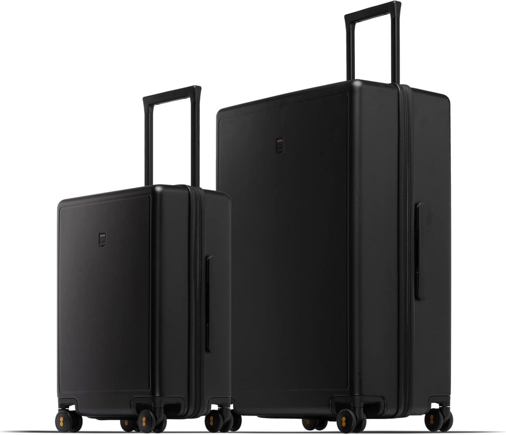 LEVEL8 Elegance Matte Luggage Set Review: Sleek, Durable, and Surprisingly Spacious 5 LEVEL8 Elegance Matte Luggage Set black