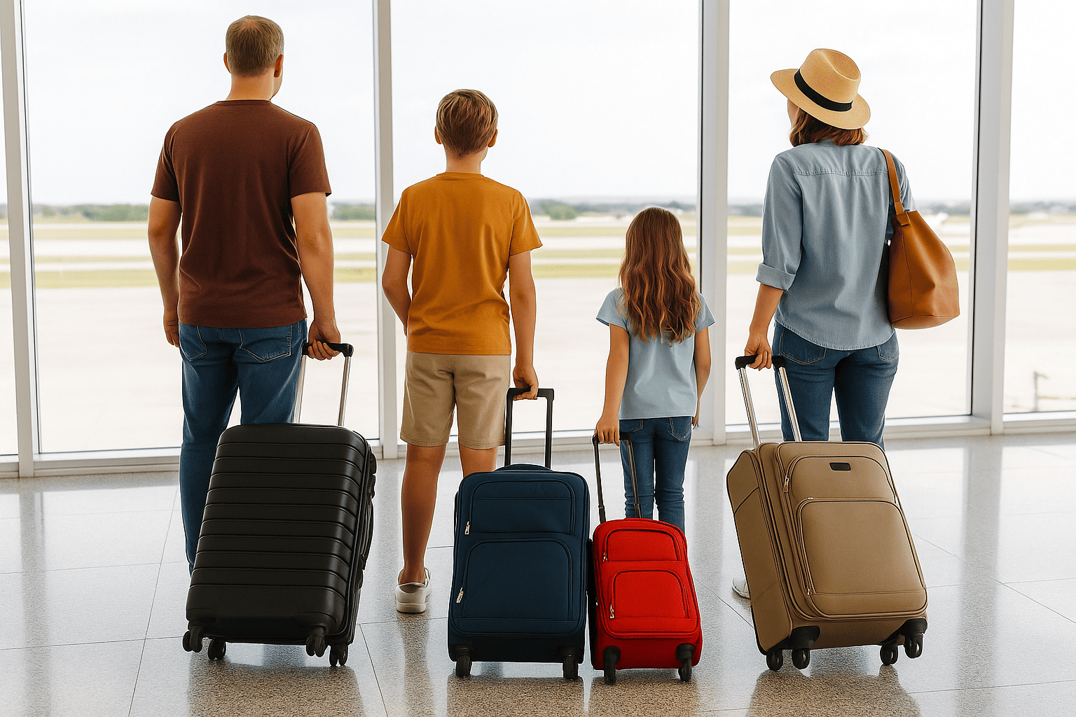 best luggage for large family