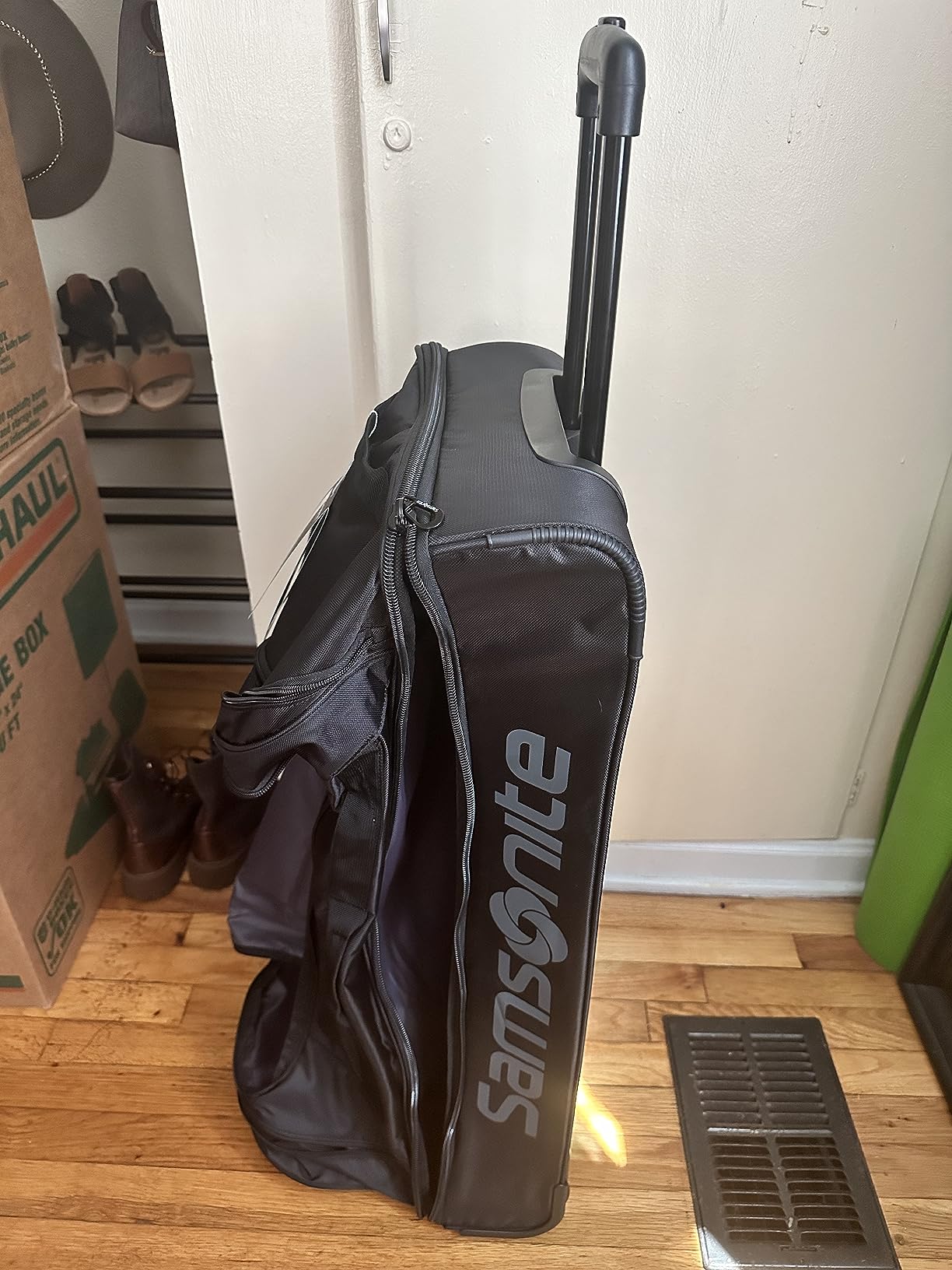 Borsone Samsonite Andante Con 2 Ruote - 70 Litri, Nero, Poliestere