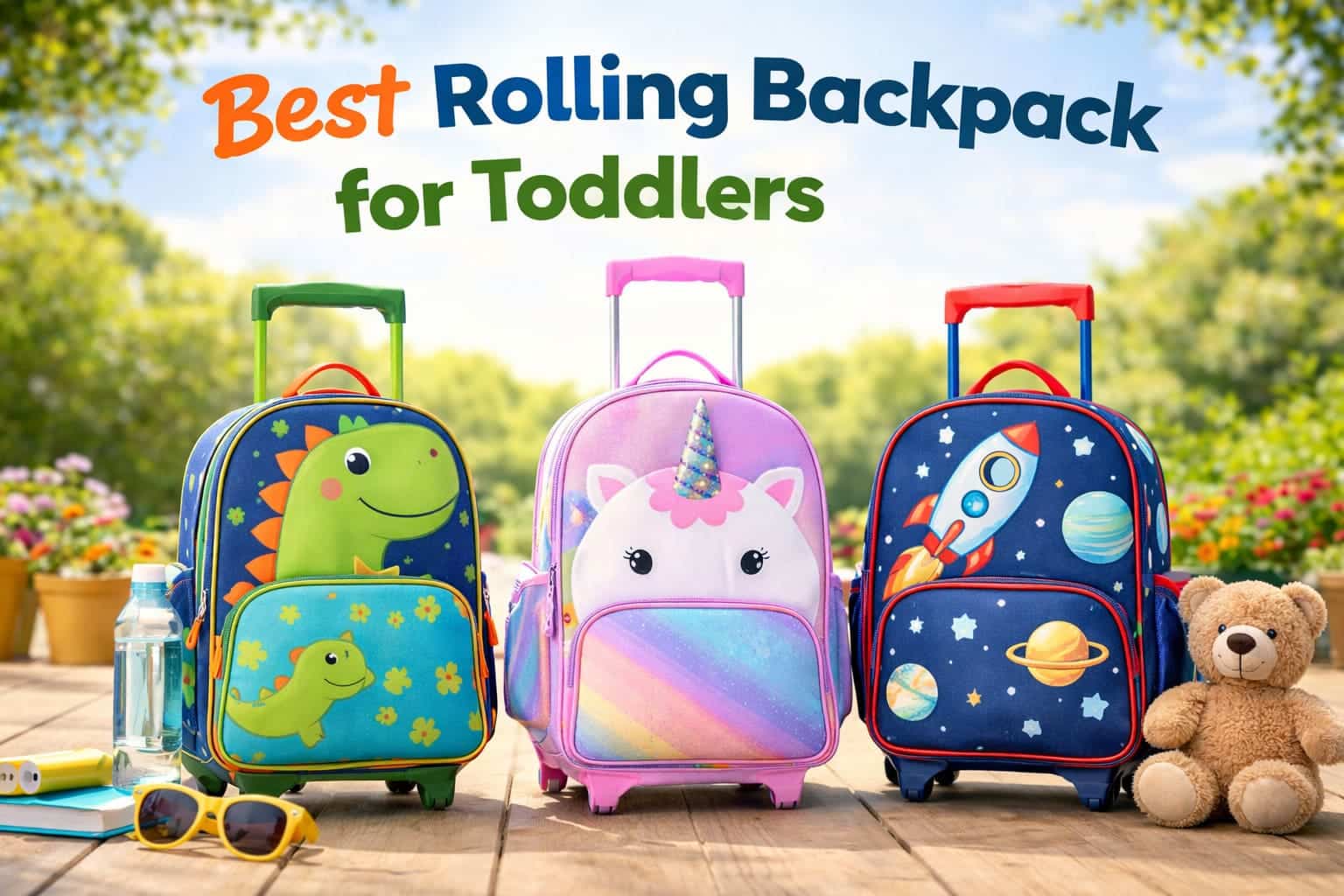 Best rolling backpack for toddlers featuring lightweight wheeled backpacks designed for easy travel and everyday use